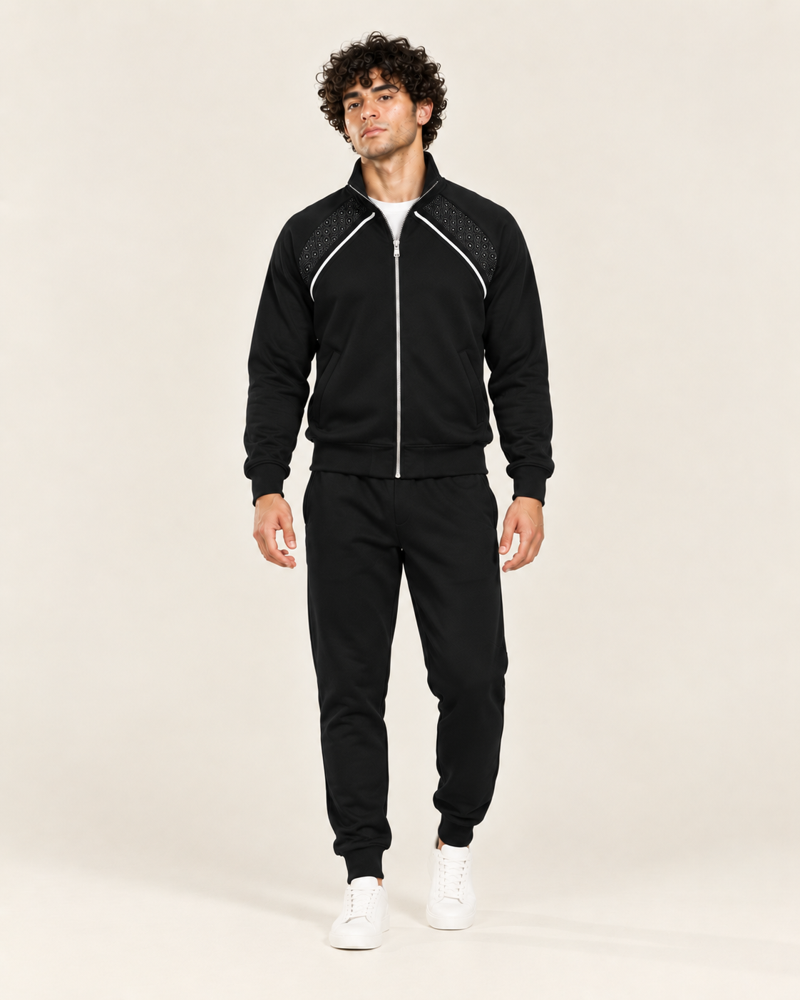 Poleyester fleece tracksuit