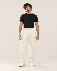Off-White Cargo Six Pocket Trouser — 320 GSM Fleece