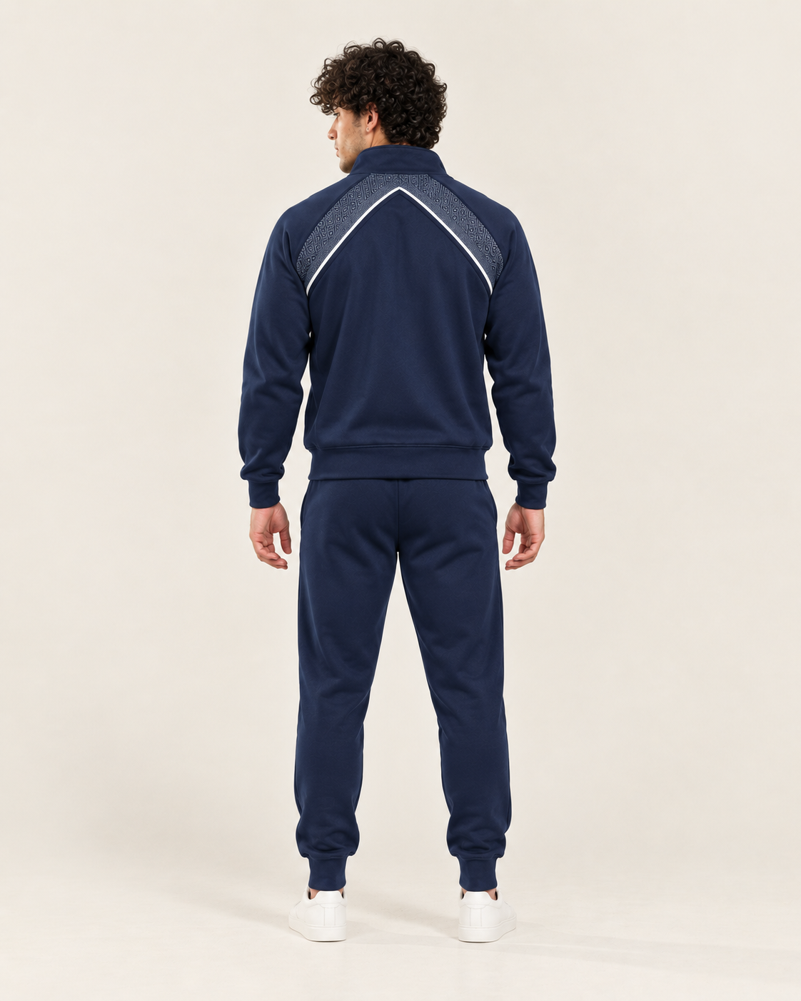 Poleyester fleece tracksuit Navy Blue